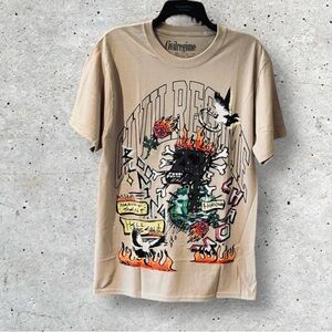 NWT Civil Regime Men's Follow Me To The Gates Classic Tee